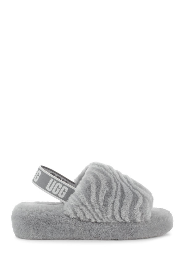 Ugg Fluff Yeah Wavy Sandals Grey, Sandaler i storlek 36 och färg Grå