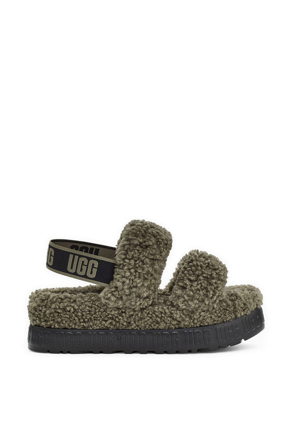UGG Fluffita Slides Grön, Dam