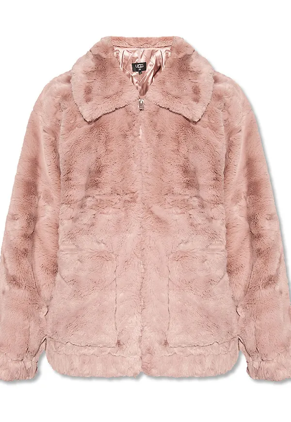 UGG Jacket With Collar Rosa, Dam