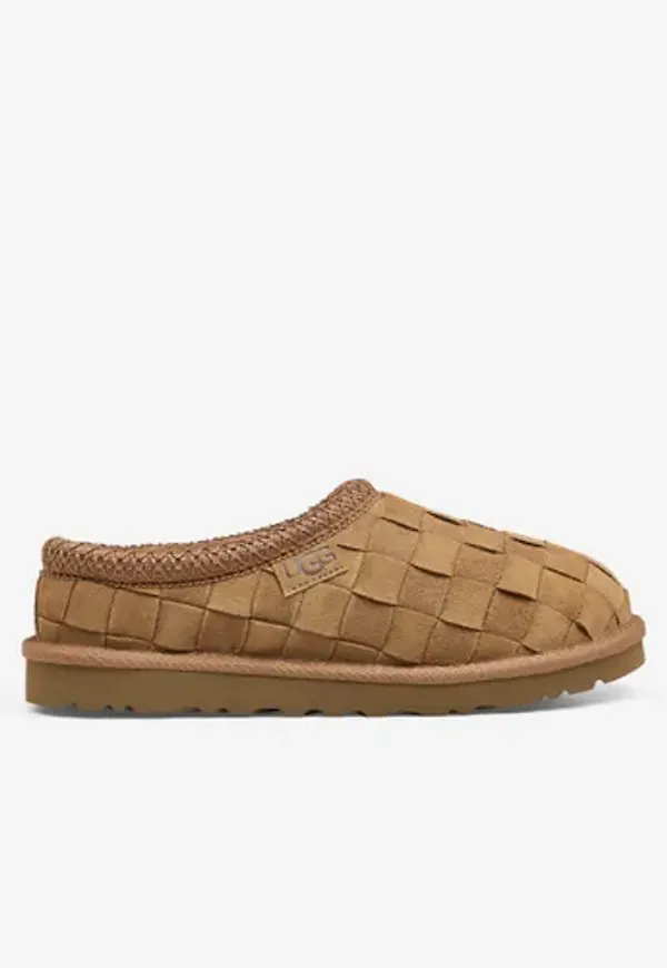 UGG M Tasman Woven Tofflor Brun