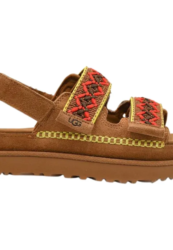 UGG UGG Flat shoes Brown Brun, Dam
