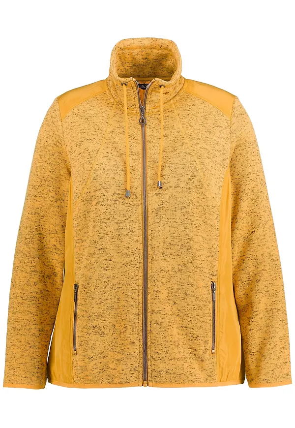 Ulla Popken Fleecejacka orange