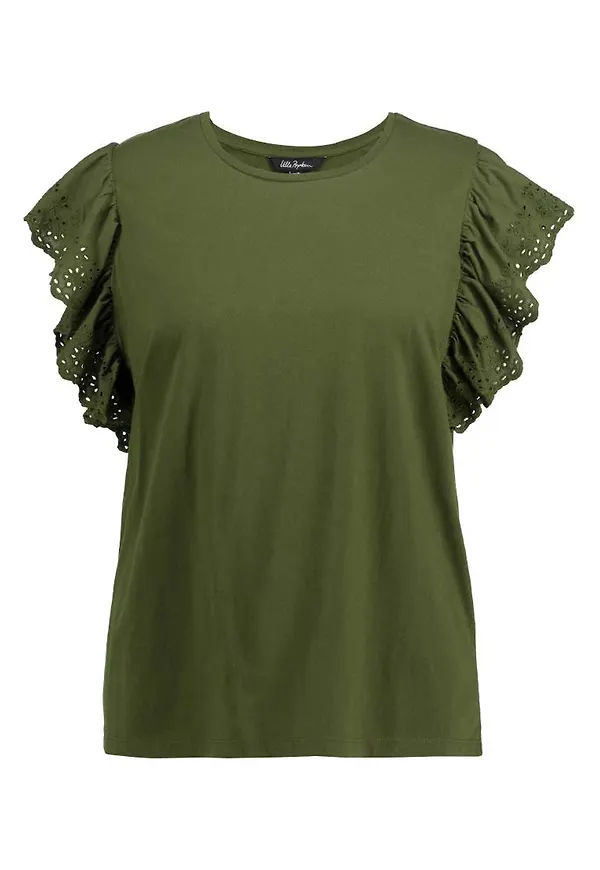 Ulla Popken T-shirt khaki