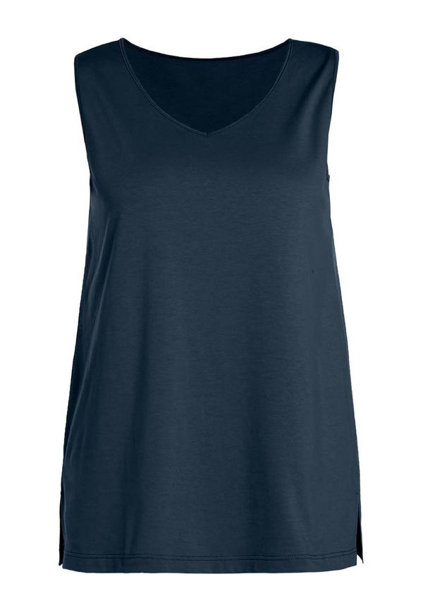 Ulla Popken T-shirt mörkblå