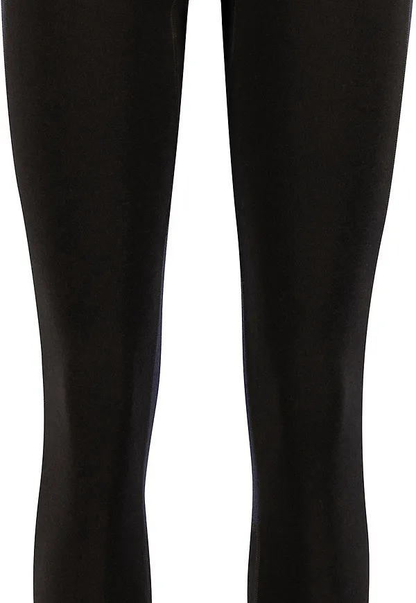 Ulvang Women's Peak Map Tights Baselayer Black/Navy Blue