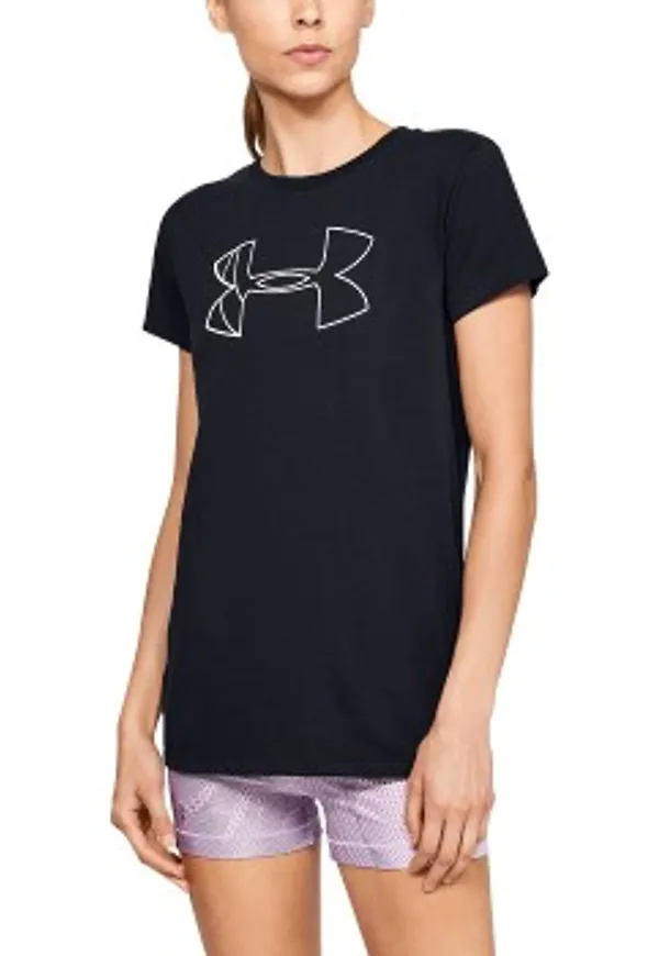 Under Armour Graphic Logo Classic Crew Svart Small Dam