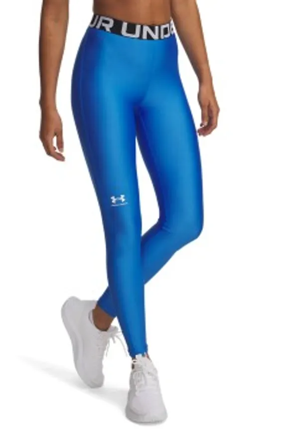 Under Armour HeatGear Leggings Blå polyester Large Dam