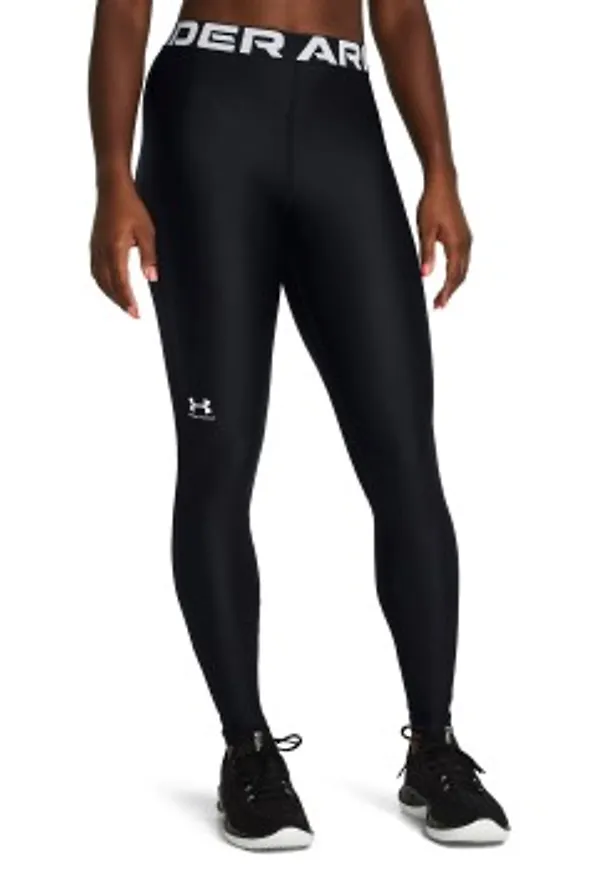 Under Armour HeatGear Leggings Svart polyester Large Dam