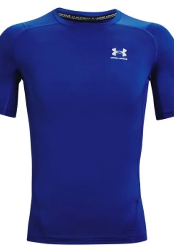 Under Armour HeatGear SS Compression Shirt Blå X-Large Herr