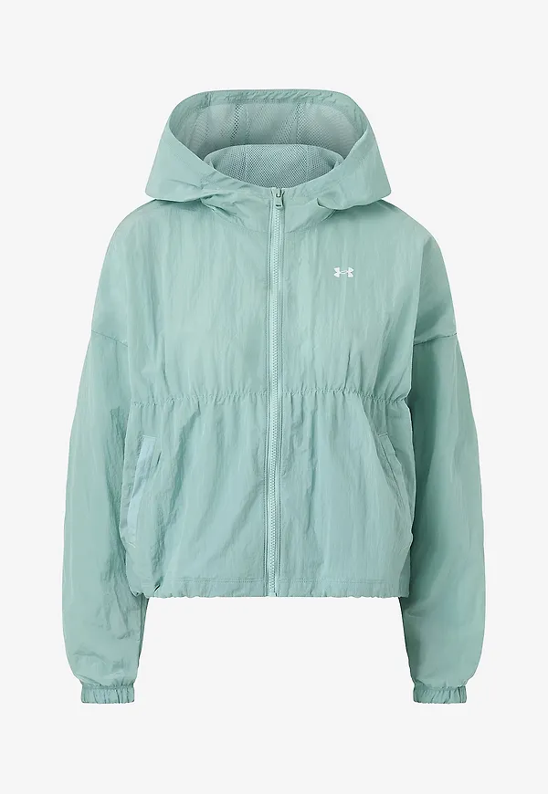 Under Armour - Jacka Rival Woven Bungee FZ - Blå