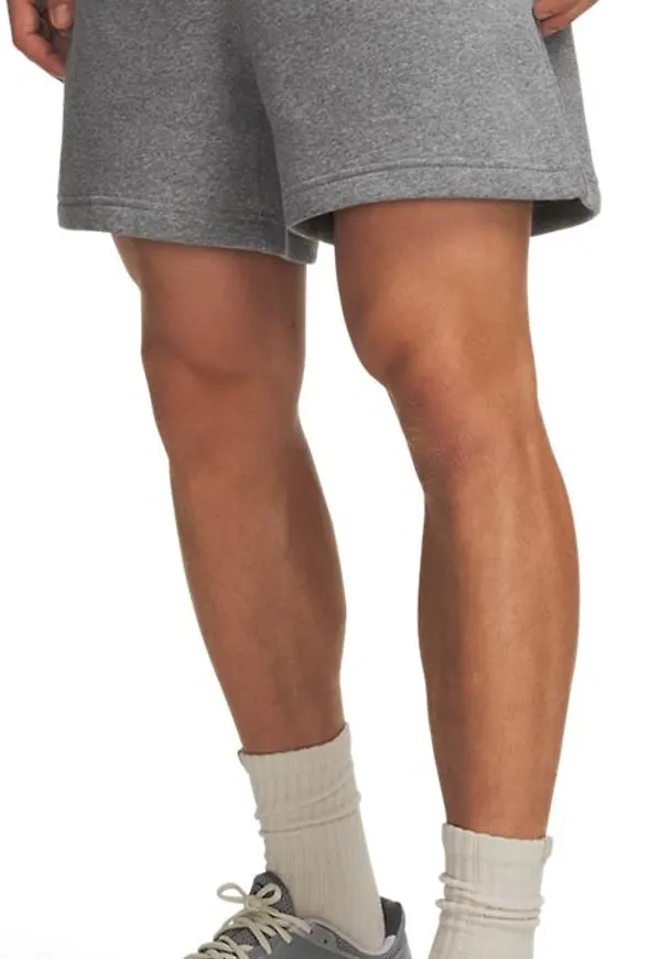 Under Armour Men's UA Rival Fleece Shorts Castlerock Light Heather