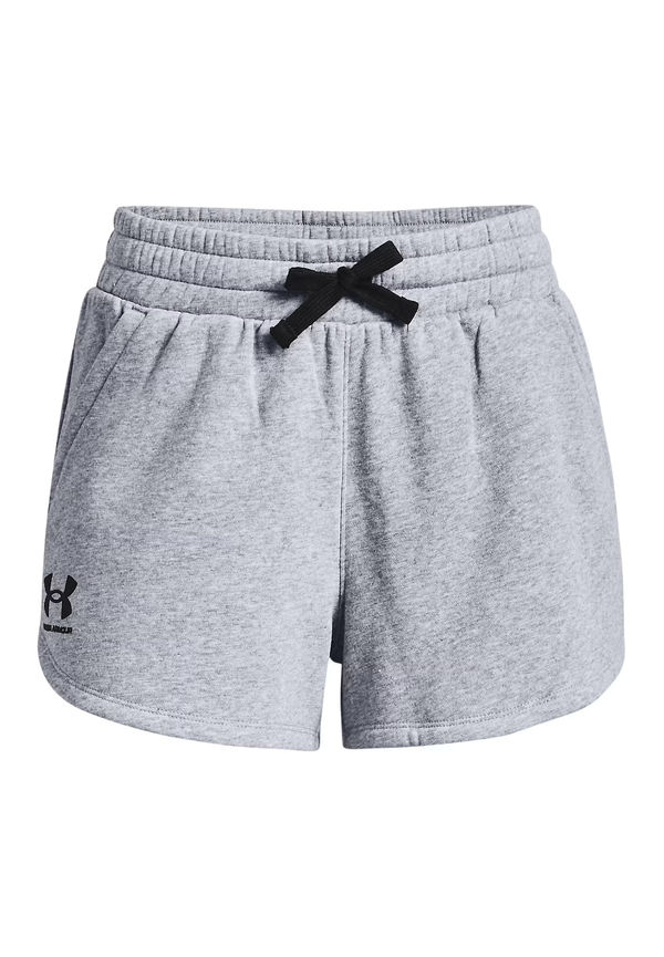 UNDER ARMOUR Sportbyxa 'Rival Fleece' grå / gråmelerad / svart
