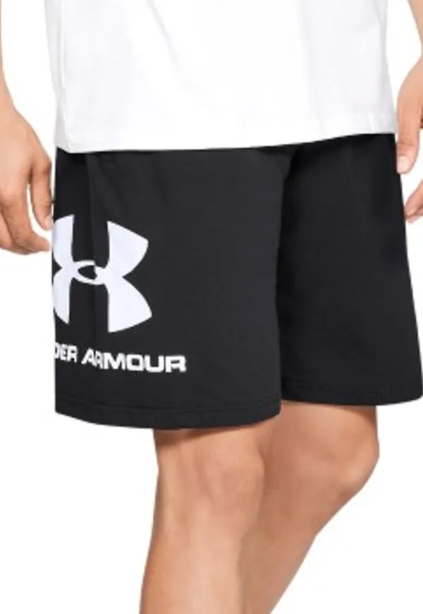 Under Armour Sportstyle Cotton Graphic Shorts Svart Medium Herr