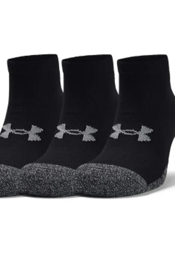 Under Armour Strumpor 3P HeatGear Low Cut Sock Svart polyester Strl 36/41