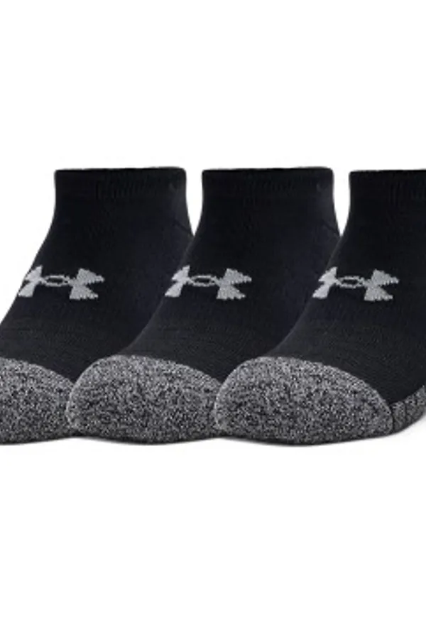 Under Armour Strumpor 3P HeatGear No Show Sock Svart Strl 42/45