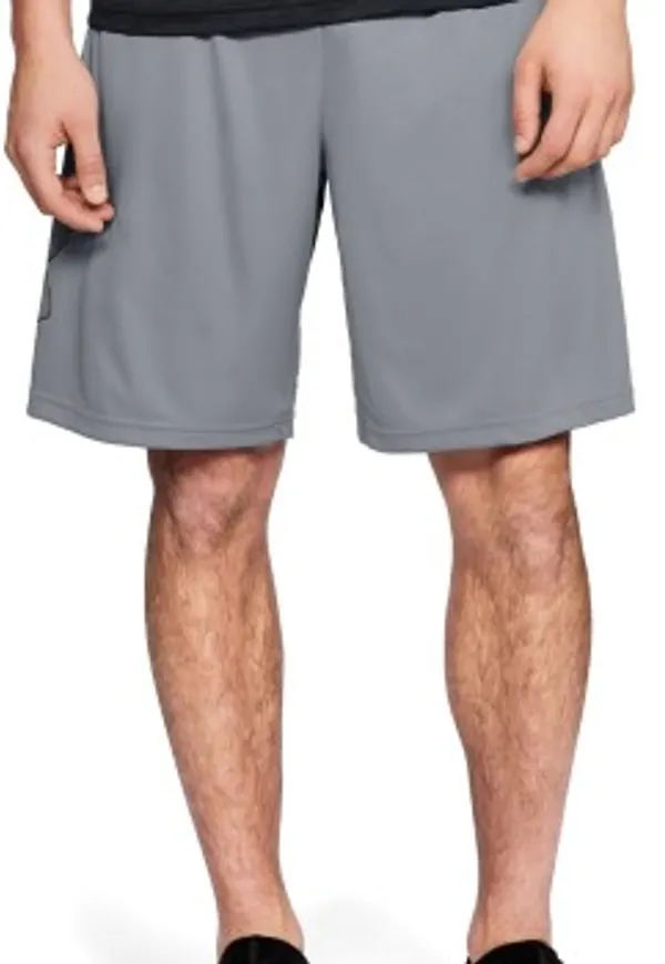 Under Armour Tech Graphic Shorts Ljusgrå polyester Large Herr