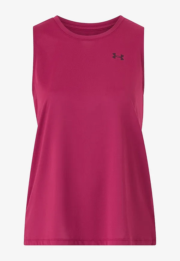 Under Armour - Träningslinne Tech Tank Solid - Rosa