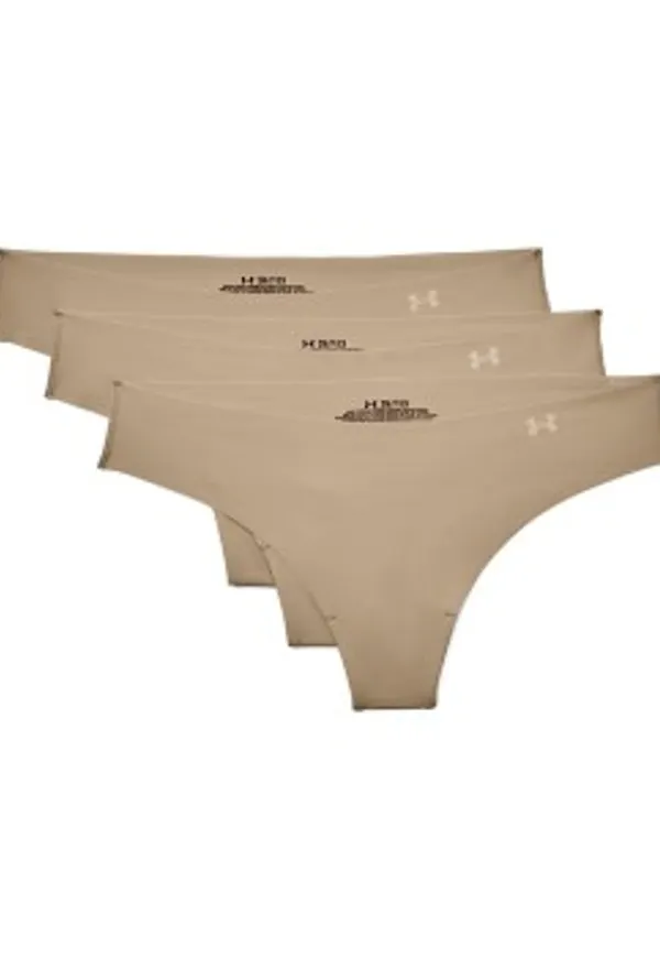 Under Armour Trosor 6P Pure Stretch Thong Beige Large Dam