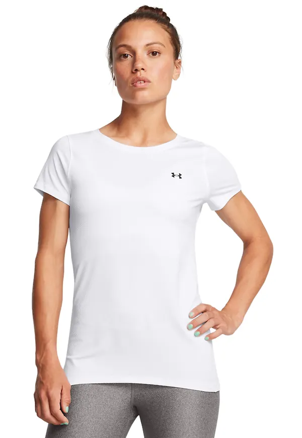 Under Armour Women's HeatGear Armour Short Sleeve Anthracite
