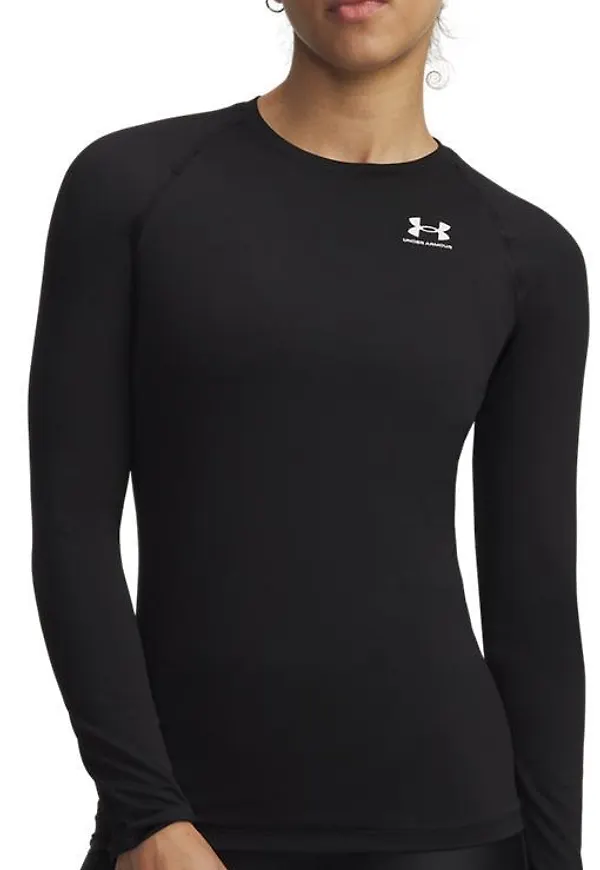 Under Armour Women's HeatGear Compression Long Sleeve Ultimate Black