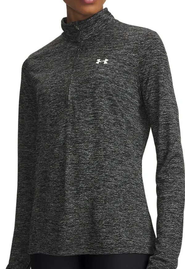 Under Armour Women's UA Tech™ Twist ½ Zip Black
