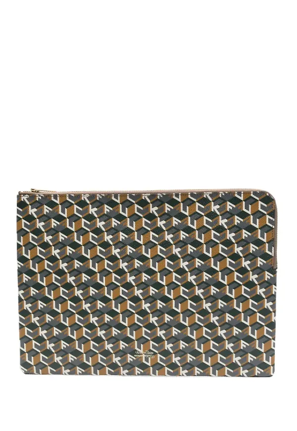 Undercover mönstrad clutch - Grå