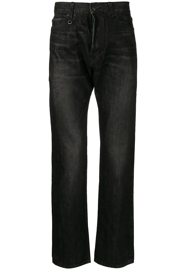 Undercover straight-jeans - Svart