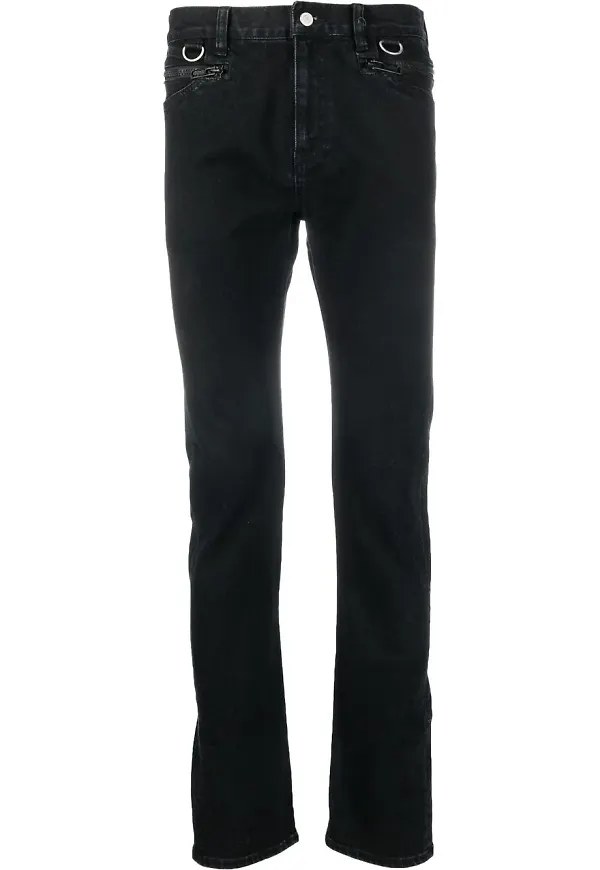 Undercoverism straight-jeans med ficka - Svart
