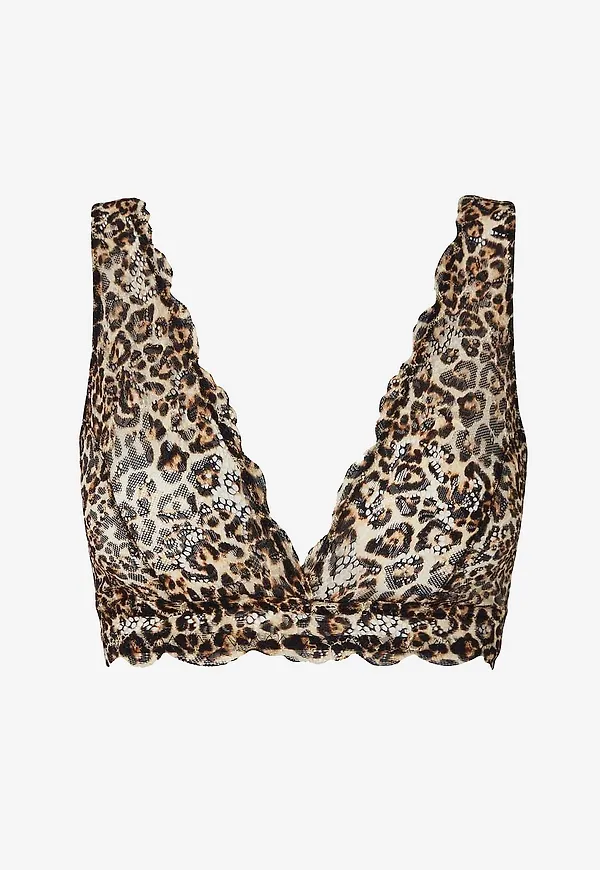 Understatement - Bralette Lace Plunge - Brun