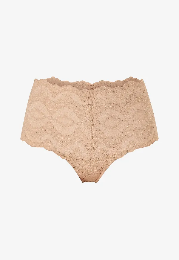 Understatement - Stringtrosor Lace Galloon Thong - Beige