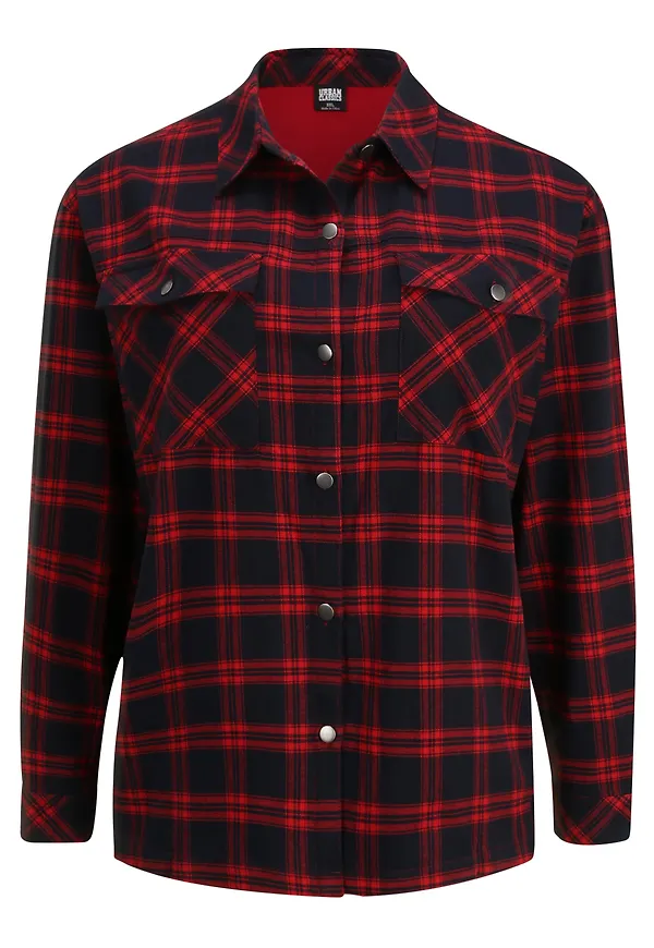 Urban Classics Blus marinblå / röd