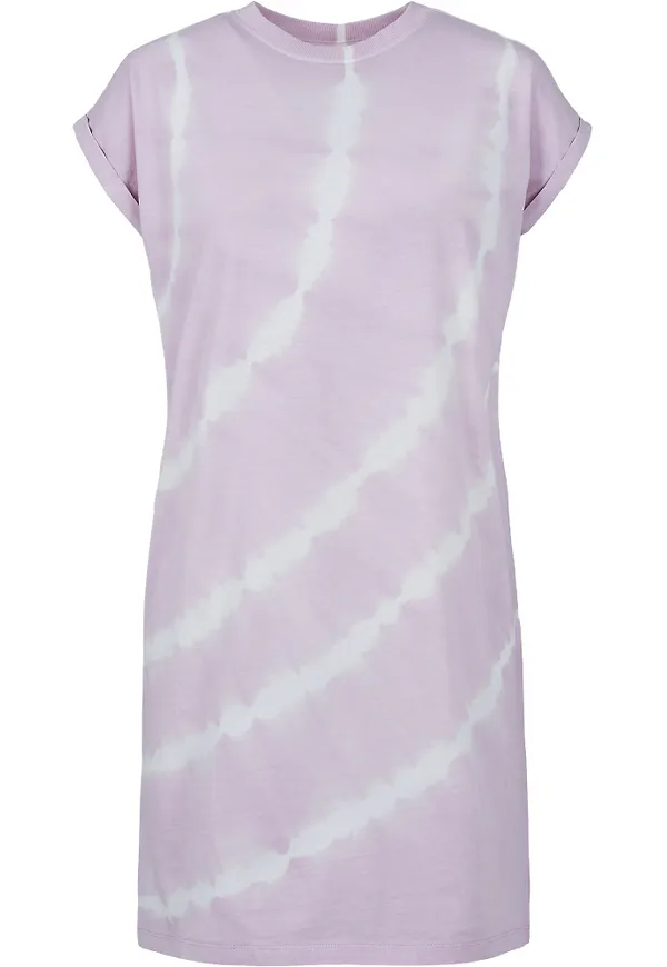 Urban Classics Klänning rosa / vit
