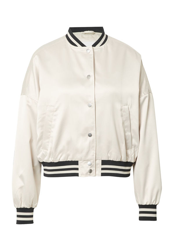 Urban Classics Övergångsjacka pastellgul / svart