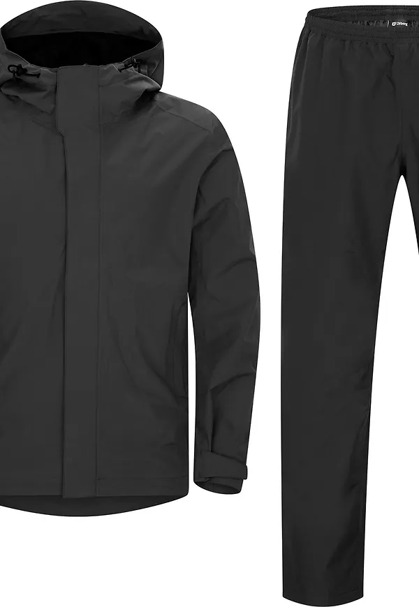 Urberg Men's 2L Rain Set Black Beauty