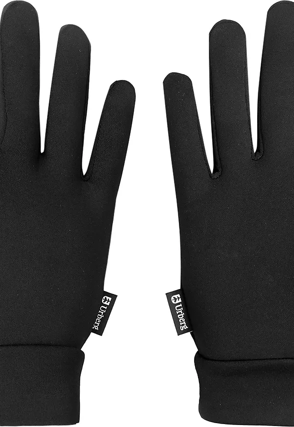 Urberg Unisex Tech Fleece Gloves Black Beauty