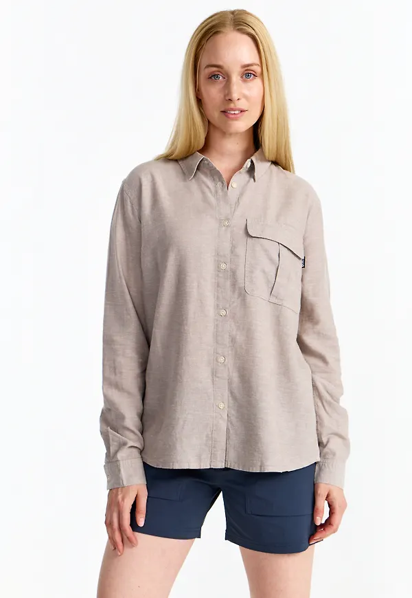 Urberg Women's Hemp LS Shirt Satellite