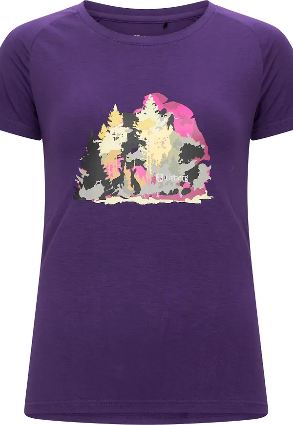 Urberg Women's Printed Tree Tee Grape