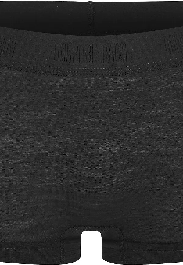 Urberg Women's Thin Merino Boxer Black Beauty