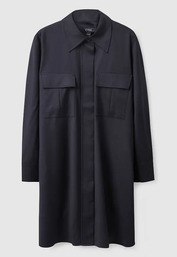UTILITY SHIRT DRESS