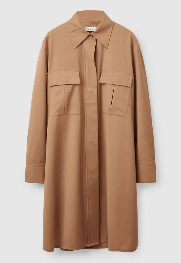 UTILITY SHIRT DRESS