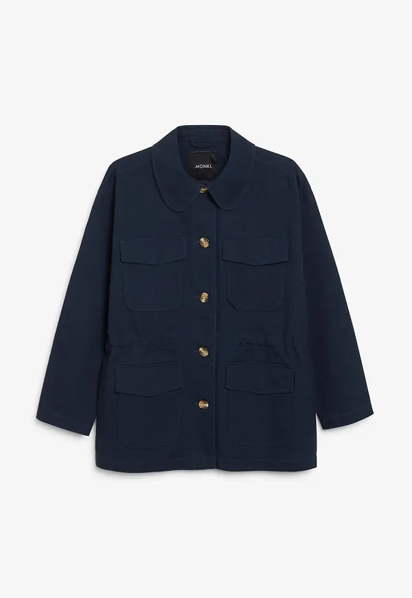 Utility style jacket - Blue