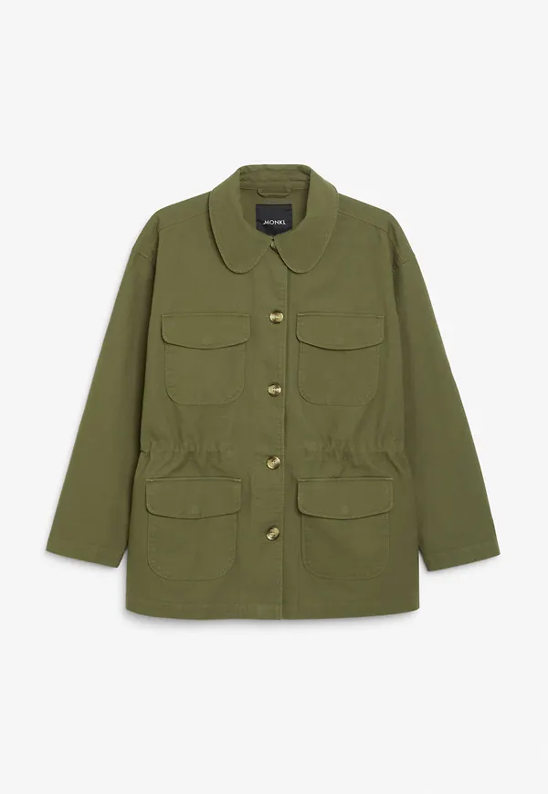 Utility style jacket - Green