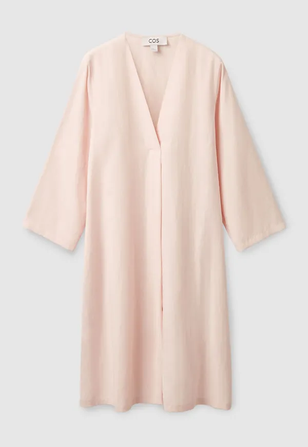 V-NECK TUNIC DRESS