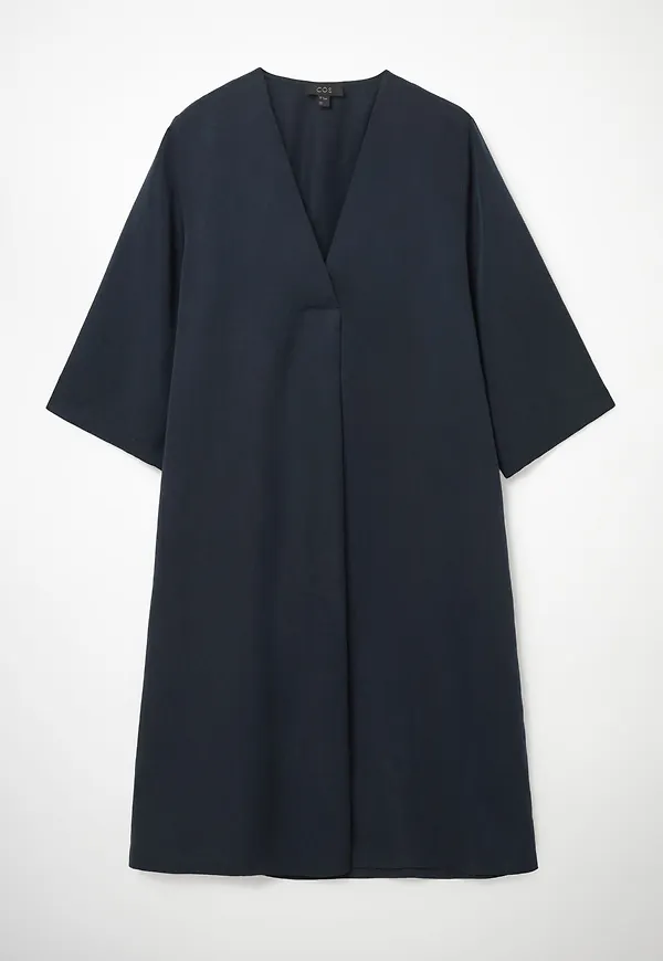 V-NECK TUNIC DRESS