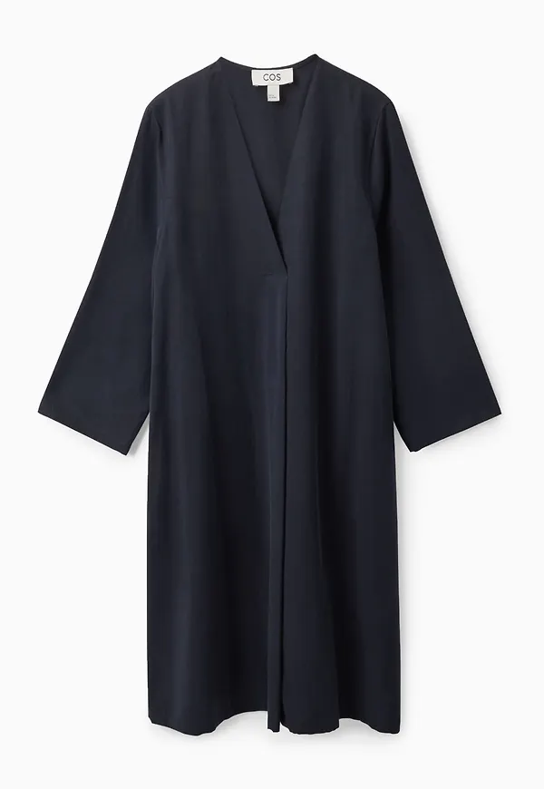 V-NECK TUNIC DRESS