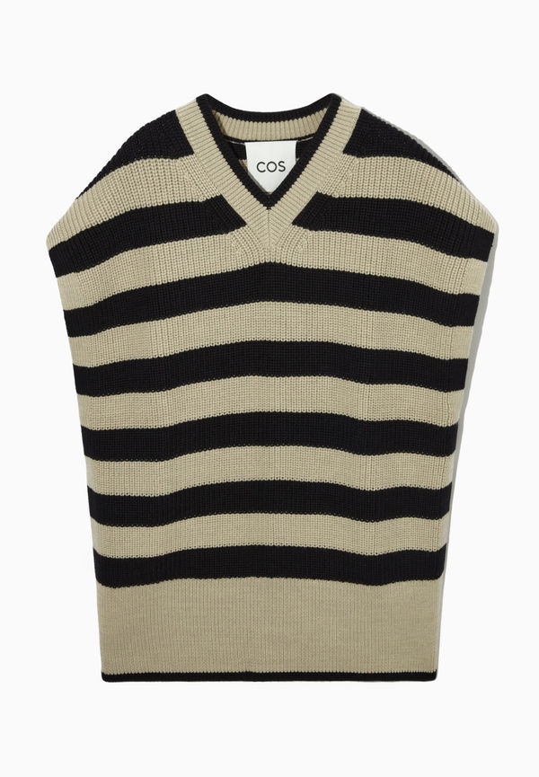 V-NECK WOOL VEST
