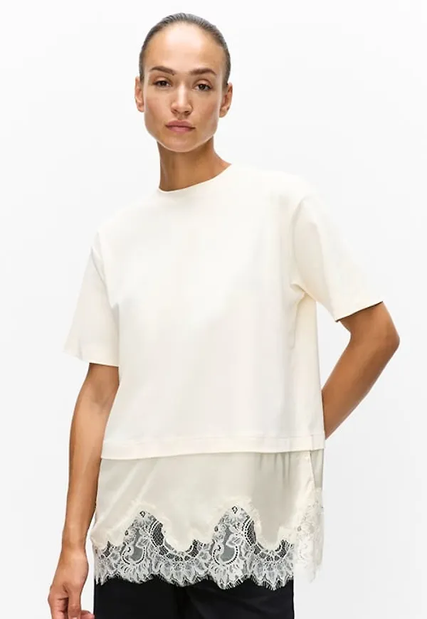 Vaccara lace tee
