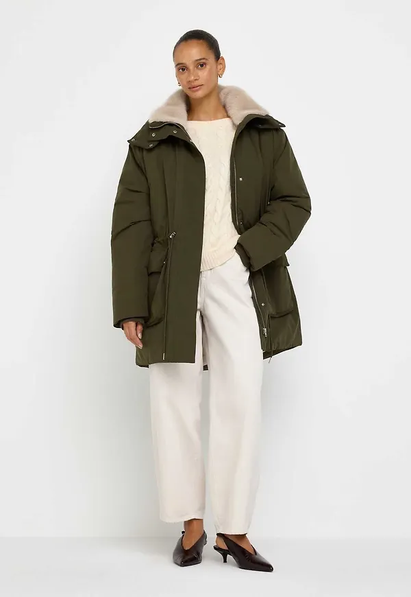 Vadderad parka