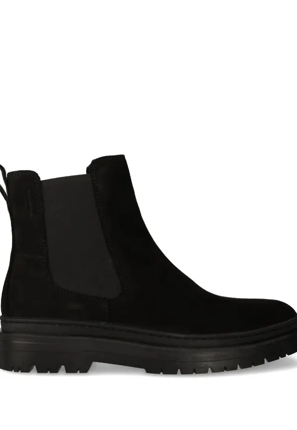 VAGABOND Chelsea-boots i läder - Svart
