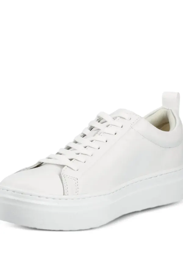 VAGABOND platåsneakers - Vit